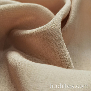 OBL22-C-065 Elbise için Polyester Taklit Keten